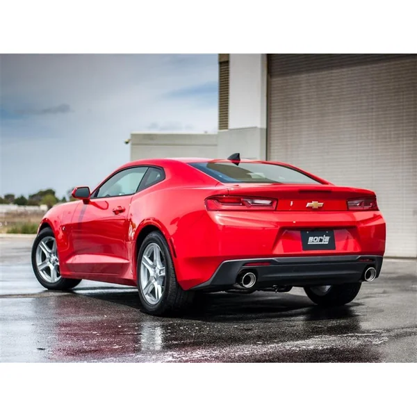 Borla 2.25" ATAK Axle-Back Exhaust System w/ 4.5" Dual Polished Tips2016-2023 Camaro I4 2.0L - Image 2