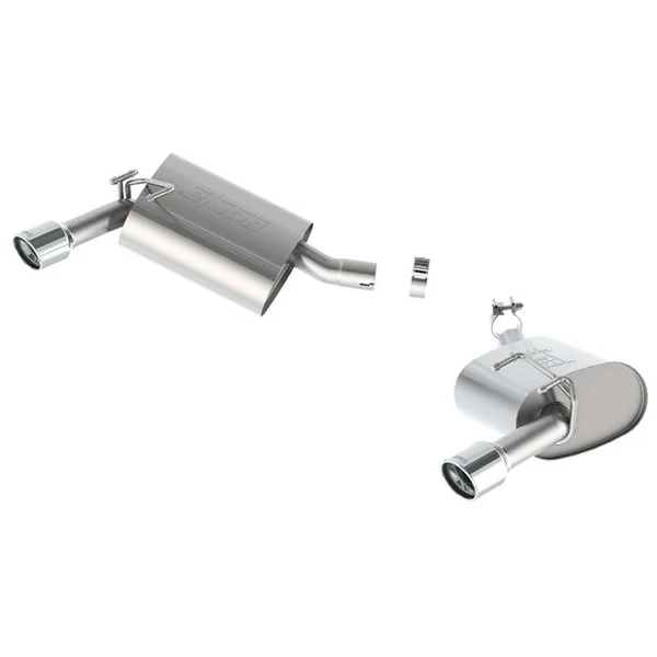 Borla 2.25" S-Type Axle-Back Exhaust System w/ 3.5" Dual Polished Tips2014-2015 Camaro V6