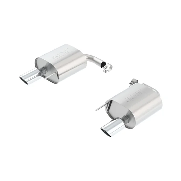 Borla 2.25" S-Type Axle-Back Exhaust System w/ 4" Dual Polished Tips2015-2023 Ford Mustang EcoBoost w/ Non-Active Exhaust