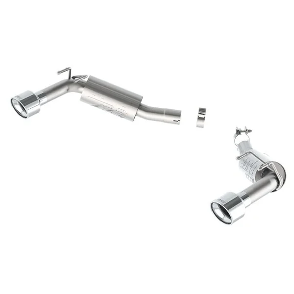 Borla 2.5" ATAK Axle-Back Exhaust System w/ 4.5" Dual Polished Tips2014-2015 Camaro SS w/o Ground Effects Package