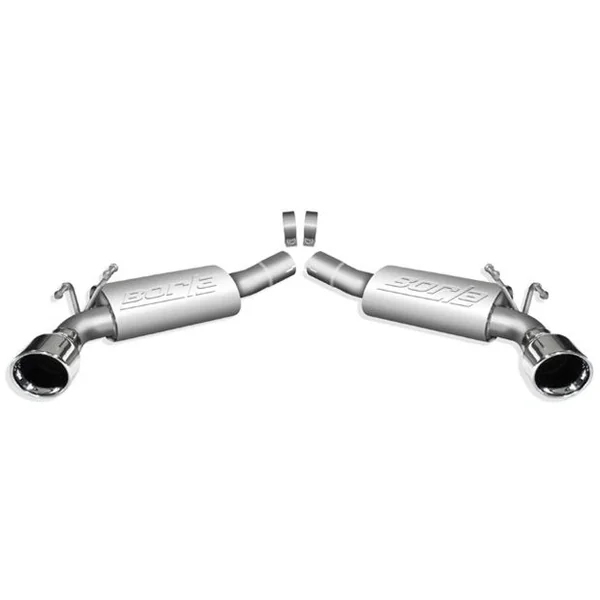 Borla 2.5" Touring Axle-Back Exhaust System w/ 4.5" Dual Polished Tips2010-2013 Camaro SS w/o Ground Effects Package