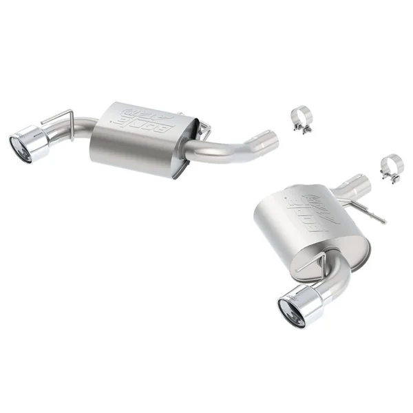 Borla 2.75" ATAK Axle-Back Exhaust System w/ 4.5" Dual Polished Tips2016-2024 Camaro SS w/o NPP Valves