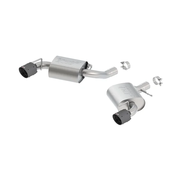 Borla 2.75" S-Type Axle-Back Exhaust System w/ 4.5" Dual Carbon Fiber Tips2016-2024 Camaro SS w/o NPP