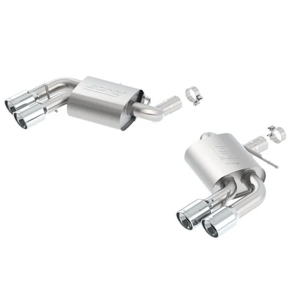 Borla 2.75" S-Type Axle-Back Exhaust System w/ 4" Quad Polished Tips2016-2024 Camaro SS & ZL1