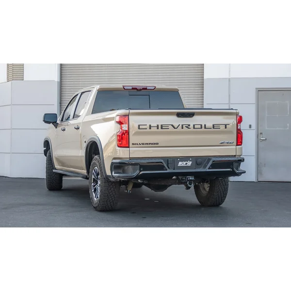 Borla 3.5" ZR2 AT4X Touring Cat-Back Exhaust System2022-2024 ZR2 Silverado & AT4X GMC Sierra 1500 Crew Cab Short Bed - Image 3