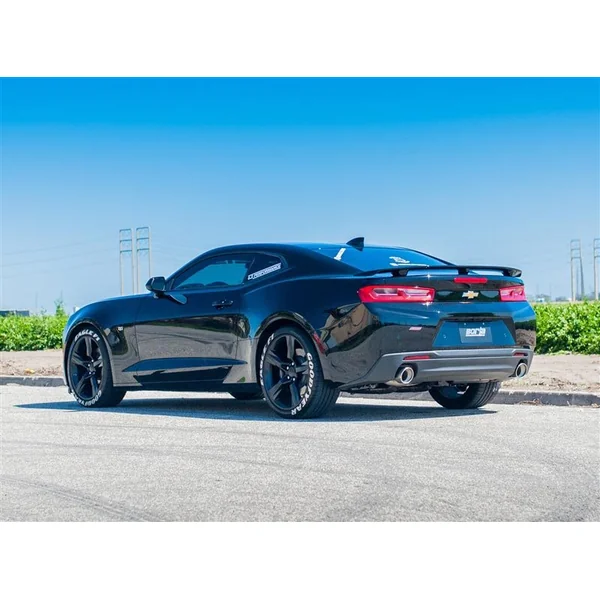 Borla 3" ATAK Cat-Back Exhaust System w/ 4.5" Dual Polished Tips2016-2024 Camaro SS Coupe w/o NPP Valves, w/o Ground Effects Package - Image 2