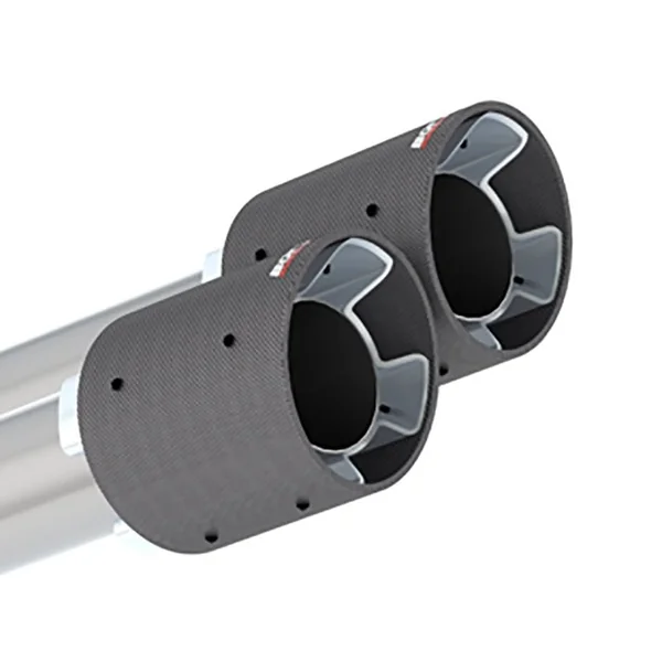 Borla 3" ATAK Cat-Back Exhaust System w/ 4" Quad Carbon Fiber Tips2020-2026 C8 Corvette & E-Ray - Image 3