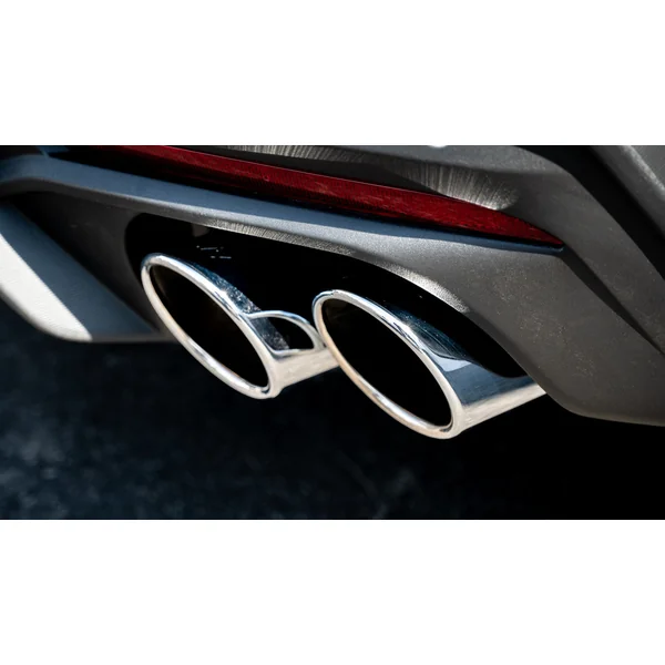 Borla 3" ATAK Cat-Back Exhaust System w/ 4" Quad Polished Tips2024-2026 Ford Mustang GT w/ Active Exhaust - Image 2