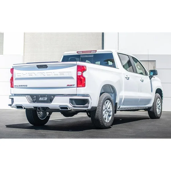 Borla 3" Touring Cat-Back Single Exhaust w/ Factory Rear Exit, Reuse Factory Tips2019-2026 Silverado & GMC Sierra 1500 5.3L - Image 2