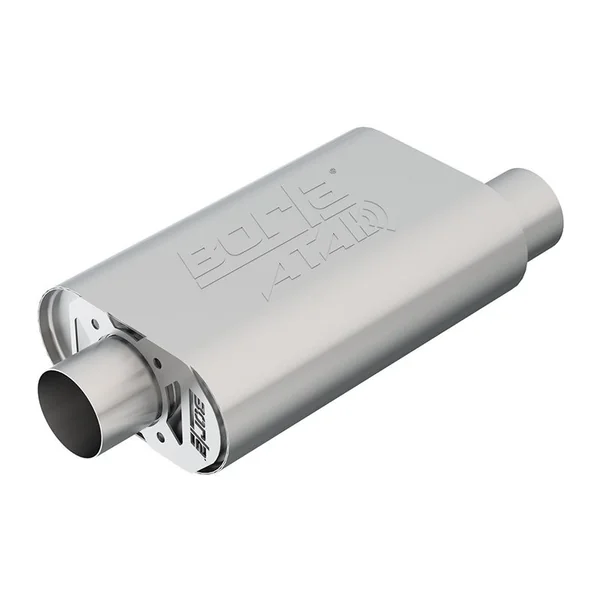 Borla 4.35" x 9" x 14" Atak CrateMuffler, 3" Offset/Center2014-2026 Silverado & GMC Sierra 1500