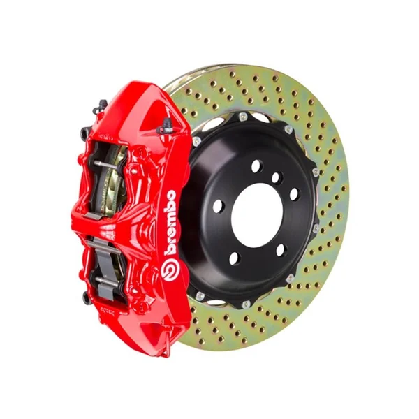 Brembo Front GT System Big Brake Kit, 15" Cross Drilled Rotors2020-2026 C8 Corvette Stingray & Z51 - - Image 2