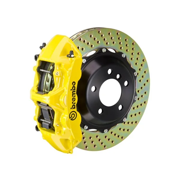 Brembo Front GT System Big Brake Kit, 15" Cross Drilled Rotors2020-2026 C8 Corvette Stingray & Z51 - - Image 4