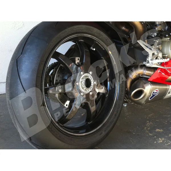 BST 7 TEK 17 x 6.0 Rear Wheel - Ducati 1098/R/S / 1199 / 1299 / 1299Rfe / Panigale V4 (18-24) and V2 / Streetfighter V4 and V2 / 1198 (2007-12) / SuperSport 939 - Image 4