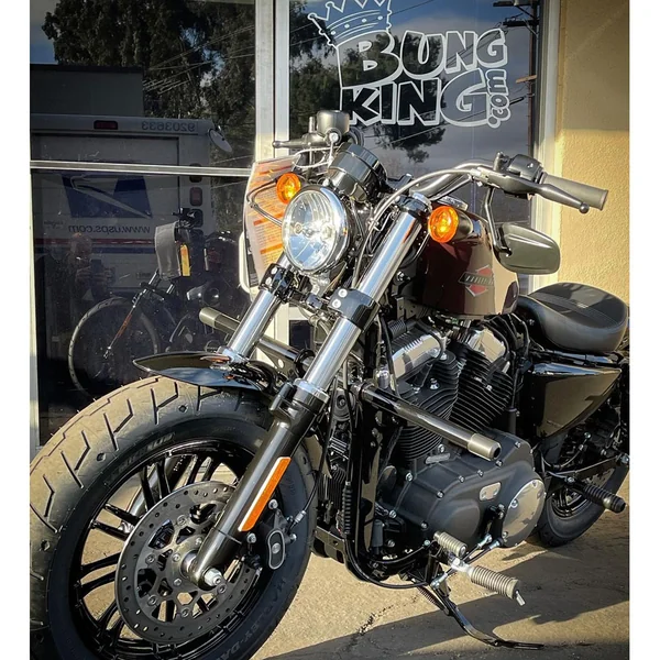 Bung King Forward Control Highway Peg Crash Sky Bar for Harley Sportster - Image 5