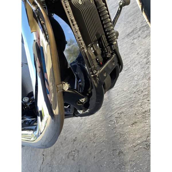 Bung King Forward Control Highway Peg Crash Sky Bar for Harley Sportster - Image 6