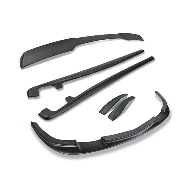 C6 Corvette Aerodynamic Full Body Kit, Painted Glossy Black2006-2013 C6 Corvette Grand Sport, Z06