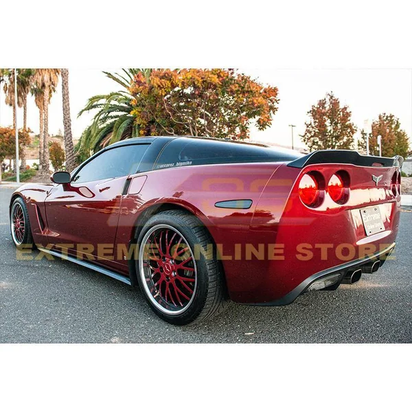 C6 Corvette Aerodynamic ZR1 Full Body Kit, Hydro-Dipped Carbon2005-2013 C6 Corvette Base - Image 2