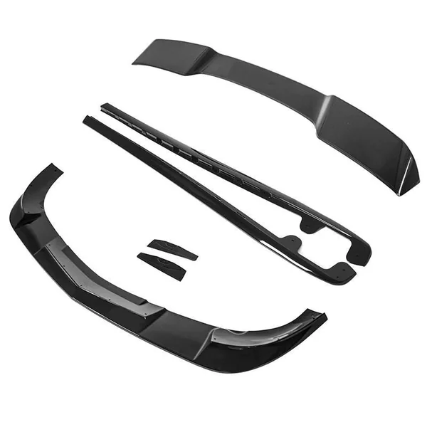 C6 Corvette Aerodynamic ZR1 Full Body Kit, Painted Glossy Black2005-2013 C6 Corvette Base