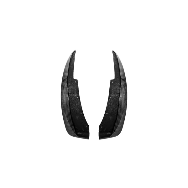 C6 Corvette Front & Rear Splash Guard Mud Flaps, Carbon Fiber2005-2013 C6 Corvette Base - Image 2