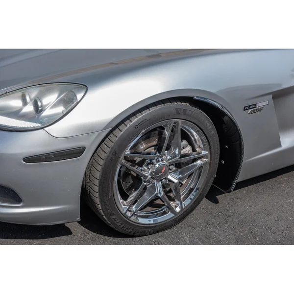 C6 Corvette Front & Rear Splash Guard Mud Flaps, Carbon Fiber2005-2013 C6 Corvette Base - Image 5