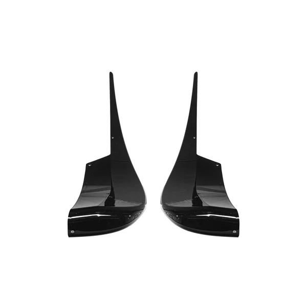 C6 Corvette Front & Rear Splash Guard Mud Flaps, Gloss Black2005-2013 C6 Corvette Base - Image 2