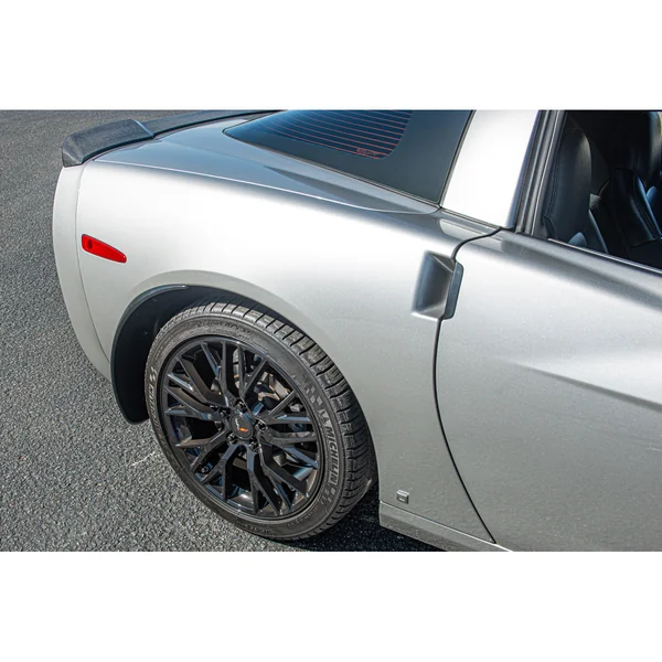 C6 Corvette Rear Splash Guard Mud Flaps, Unpainted2005-2013 C6 Corvette Base - Image 4