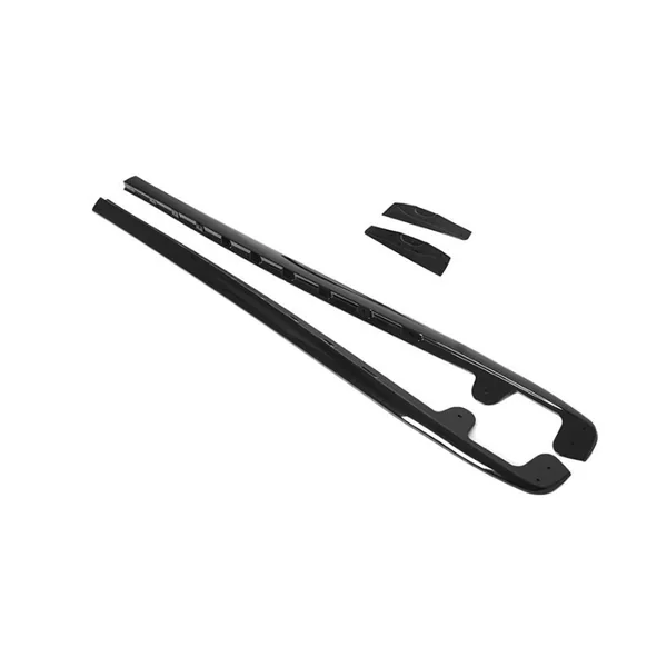 C6 Corvette Side Skirts, Painted Glossy Black2005-2013 C6 Corvette Base