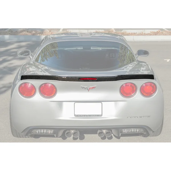 C6 Corvette ZR1 Conversion Rear Trunk Spoiler, Carbon Fiber2005-2013 Corvette C6