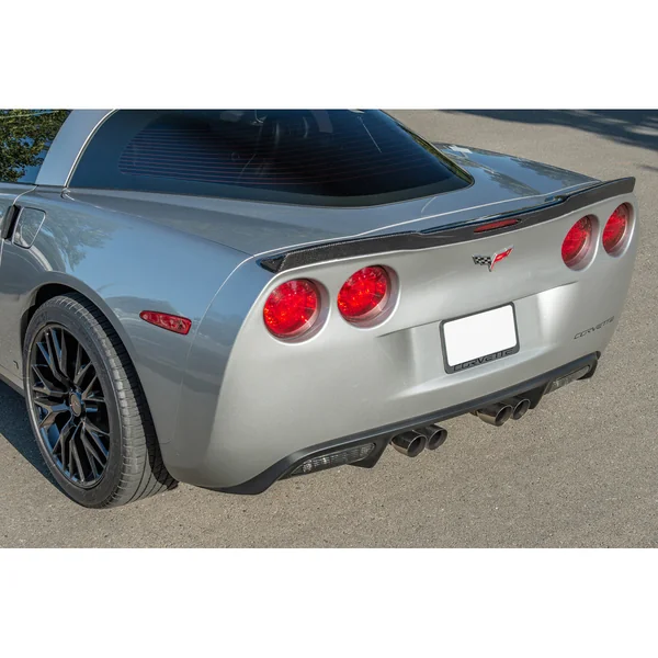 C6 Corvette ZR1 Conversion Rear Trunk Spoiler, Carbon Fiber2005-2013 Corvette C6 - Image 3