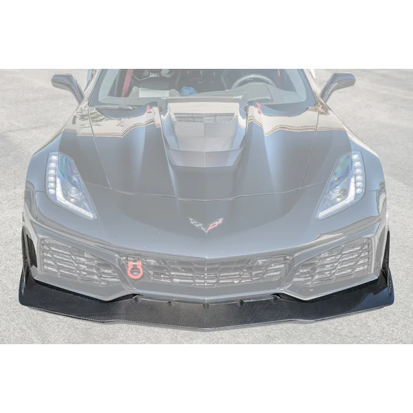 C7 Corvette Extended Package Front Splitter, Carbon Fiber2019 Corvette ZR1