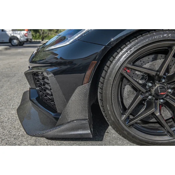 C7 Corvette Extended Package Front Splitter, Carbon Fiber2019 Corvette ZR1 - Image 6