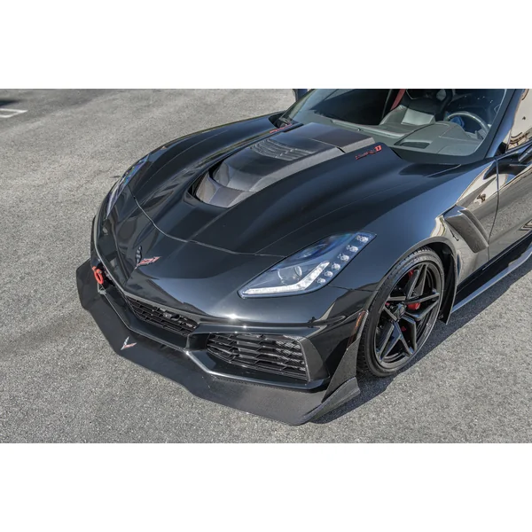 C7 Corvette Hood Cowl Louver Cover, Carbon Fiber2019 Corvette ZR1 - Image 3