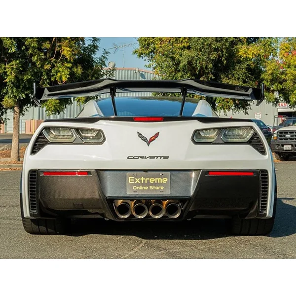 C7 Corvette Rear Bumper Diffuser, Carbon Fiber2014-2019 C7 Corvette