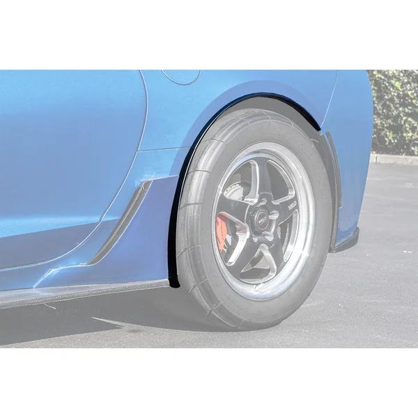 C7 Corvette Rear Quarter Extension Mud Flap, Matte Black2014-2019 Corvette Stingray & Z51