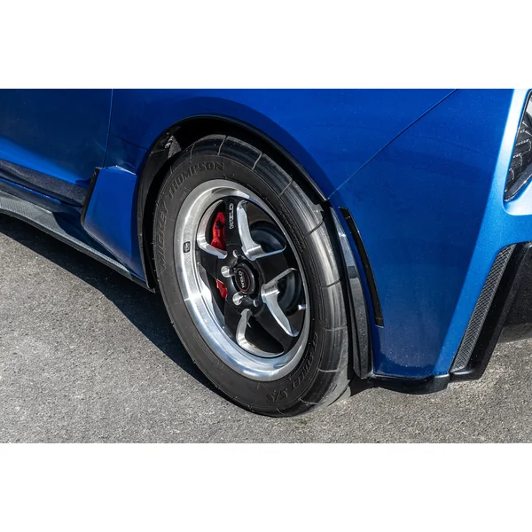 C7 Corvette Rear Quarter Extension Mud Flap, Matte Black2014-2019 Corvette Stingray & Z51 - Image 5