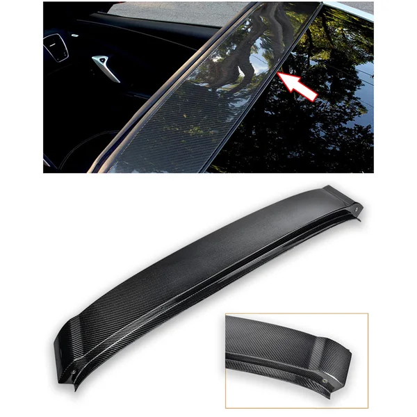 C7 Corvette Roof Halo Cover/Targa Bar, Carbon Fiber2014-2019 C7 Corvette Coupe - Image 6