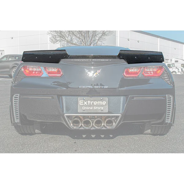 C7 Corvette Stage 3 Rear Spoiler w/ Winglets, Carbon Fiber2014-2019 Corvette C7 Z06 & Grand Sport