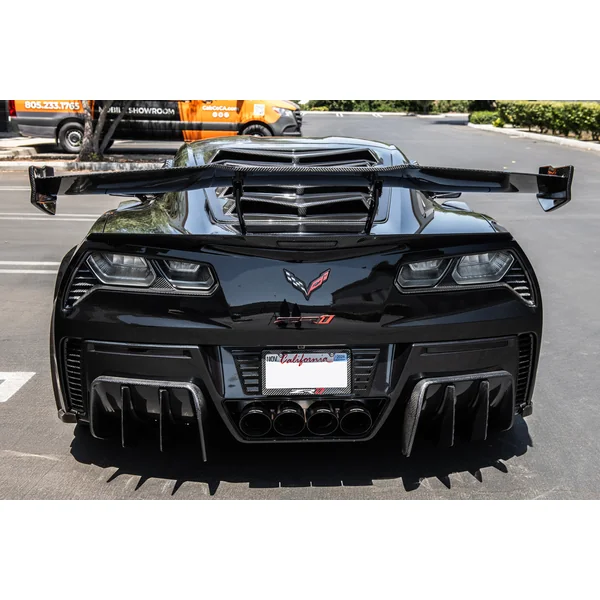C7 Corvette Upper Rear Wing Spoiler, Carbon Fiber2019 C7 Corvette ZR1 - Image 3