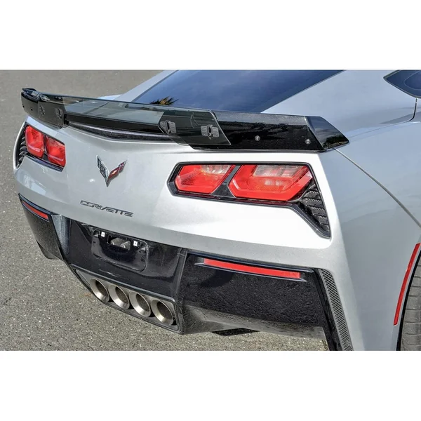 C7 Corvette Wickerbill Rear Spoiler Extension, Light Tint2014-2019 Corvette C7 - Image 2
