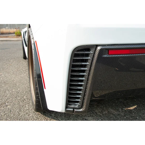 C7 Corvette XL Extended Rear Splash Guards, Carbon Flash2014-2019 C7 Corvette - Image 3