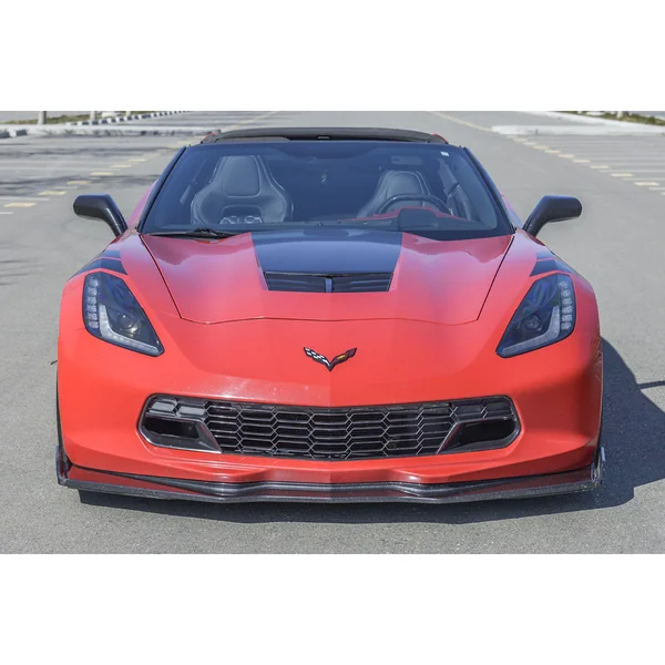 C7 Corvette Z06 Style Hood Vent, Carbon Flash2014-2019 C7 Stingray, Z51 & Grand Sport - Image 5