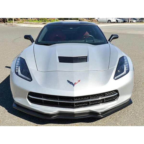 C7 Corvette Z07 Stage 2 Front Splitter, Carbon Flash2014-2019 C7 Corvette Non-ZR1 - Image 5