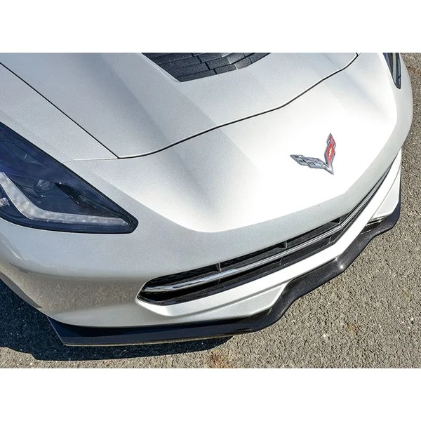 C7 Corvette Z07 Stage 2 Front Splitter, Carbon Flash2014-2019 C7 Corvette Non-ZR1 - Image 6