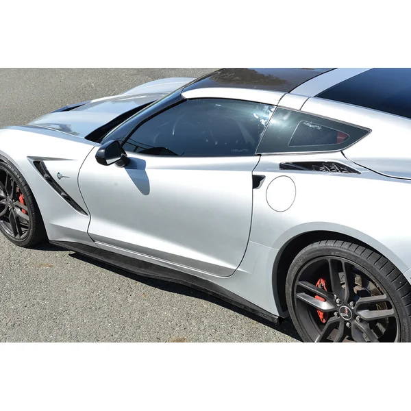 C7 Corvette Z07-Style Side Skirts, Carbon Fiber2014-2019 C7 Corvette Non-ZR1 - Image 3