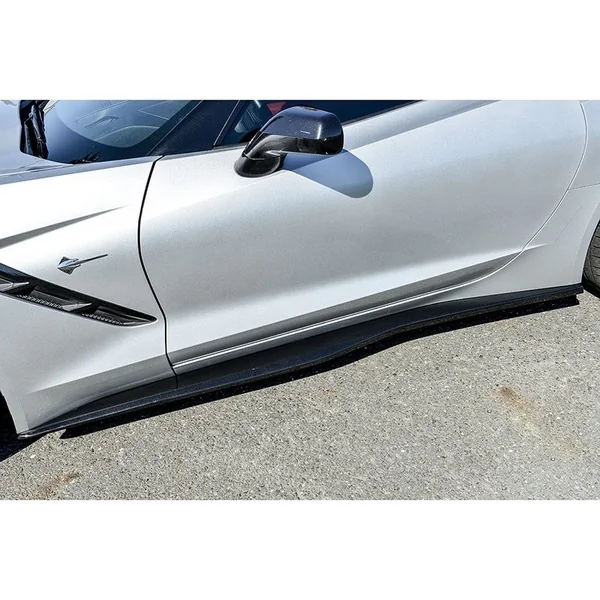 C7 Corvette Z07-Style Side Skirts, Carbon Flash2014-2019 C7 Corvette Non-ZR1 - Image 5