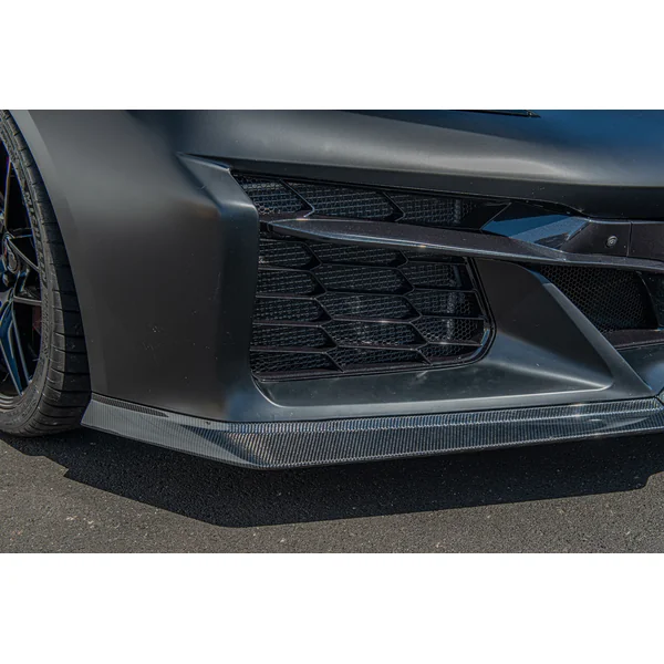 C8 Corvette 3-Piece Front Splitter, Carbon Fiber2023-2026 C8 Corvette Z06 & E-Ray - Image 6