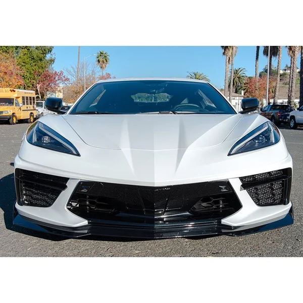 C8 Corvette 5VM-Style Front Splitter, Carbon Flash2020-2026 C8 Corvette Stingray & Z51 - Image 2