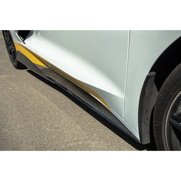 C8 Corvette 5VM-Style Side Skirts, Carbon Fiber2020-2026 C8 Corvette Stingray & Z51 - Image 6