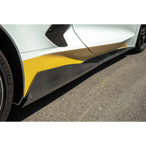C8 Corvette 5VM-Style Side Skirts, Carbon Fiber2020-2026 C8 Corvette Stingray & Z51 - Image 7