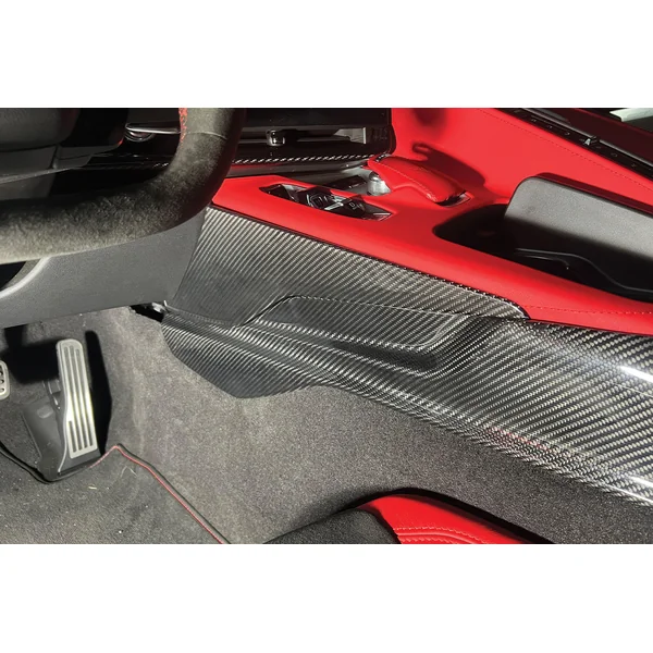 C8 Corvette Center Console Side Upper Trim Vent Cover, Carbon Fiber2020-2025 Corvette C8 - Image 5